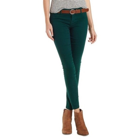 J Crew Green Minnie Pant 